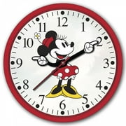 Minnie Mouse Retro Watch Hands 10 Wall Clock