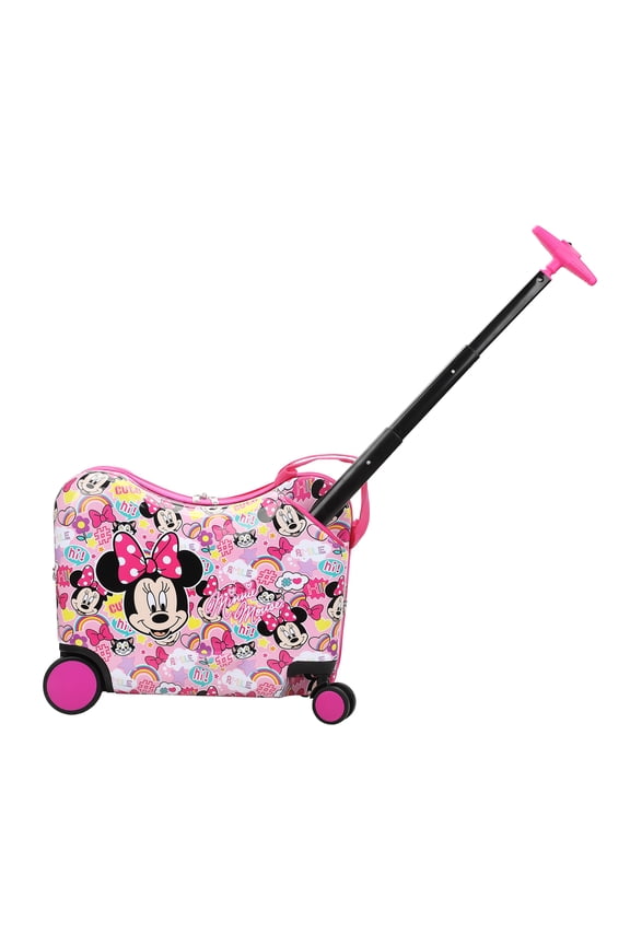 Minnie Mouse Ride-On 18" Suitcase For Kids & Toddlers