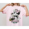 thumbnail image 1 of Minnie Mouse Shirt Minnie Mouse Flower Shirt Disneyland Shirt Disney World Shirt ,Light Pink Color,Size M, 1 of 5