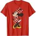 thumbnail image 1 of Minnie Mouse Simple Distressed DTG Print Unisex T-Shirt, 1 of 5