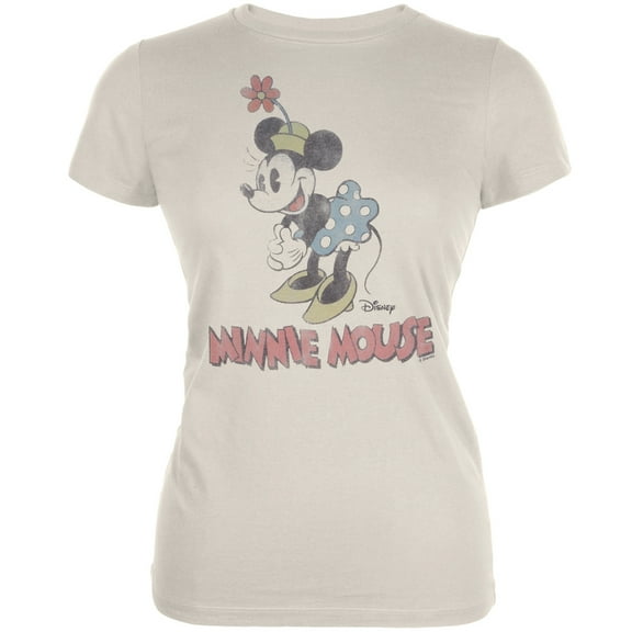 Minnie Mouse - Smiling Juniors T-Shirt - Small