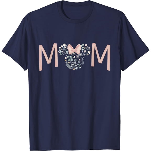 Minnie Mouse Spring Florals Mom DTG Print Unisex T-Shirt