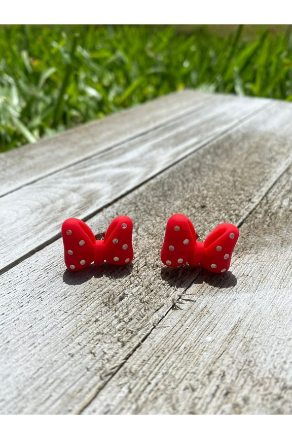 Minnie Mouse Stud Earrings Gift