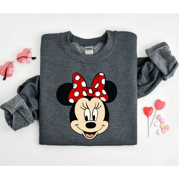 Minnie Mouse Sweatshirt, Disney Trip Sweatshirt, Disney Minnie Sweatshirt, Disney Sweatshirt, Disney Women Sweatshirt