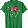 thumbnail image 1 of Minnie Mouse Tía Aunt Head Icon Magic DTG Print Unisex T-Shirt,Irish Green Color,Size 5XL, 1 of 5