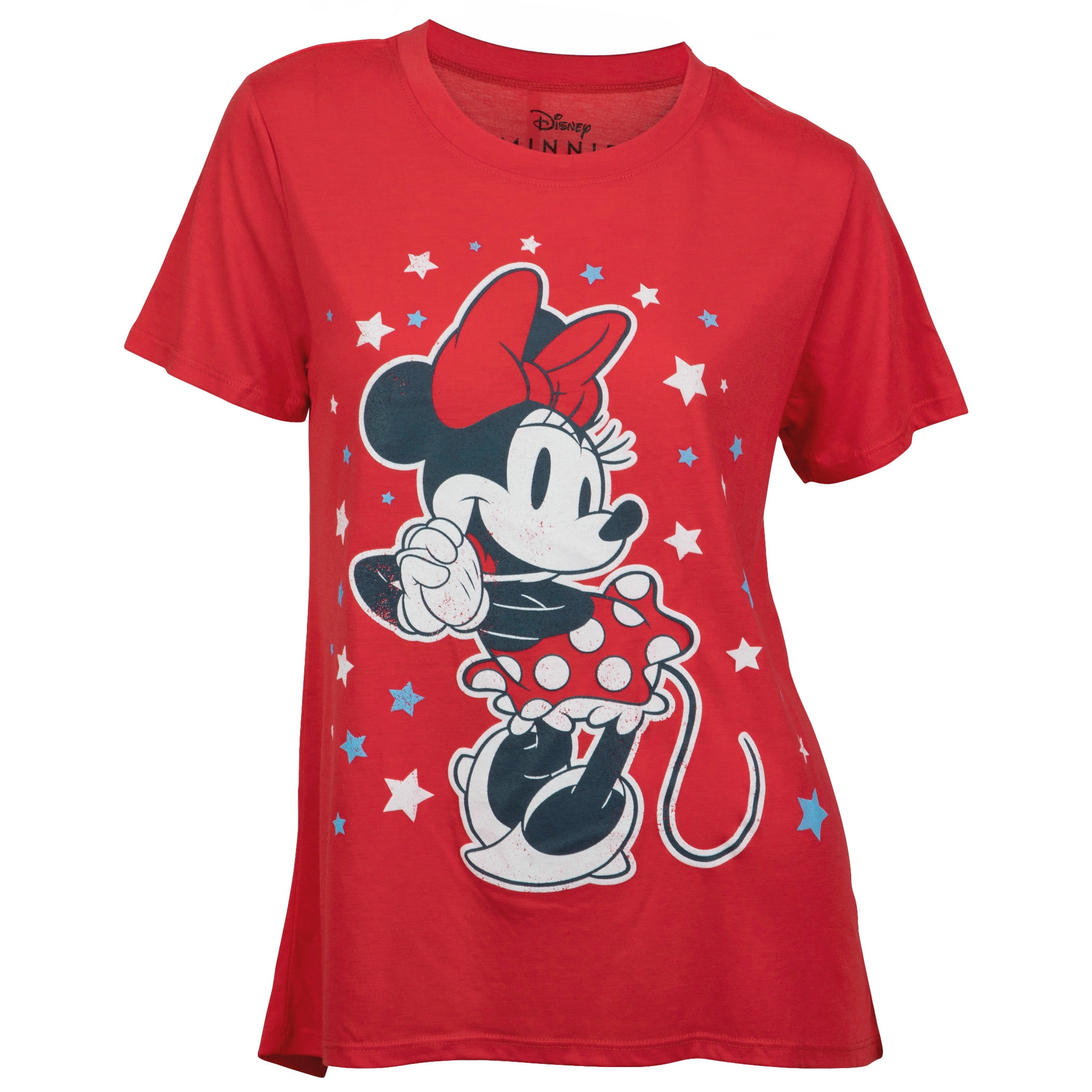 Minnie Mouse Juniors Tops \u0026 T-Shirts in Juniors - Walmart.com