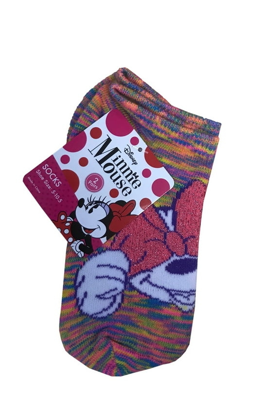 Minnie Mouse Toddler 2 Pack Socks