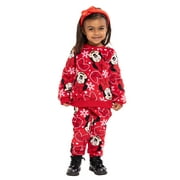 Bluey Unisex Toddler Plush Print Sweatshirt and Pants Set, 2-Piece, Sizes 12M-5T