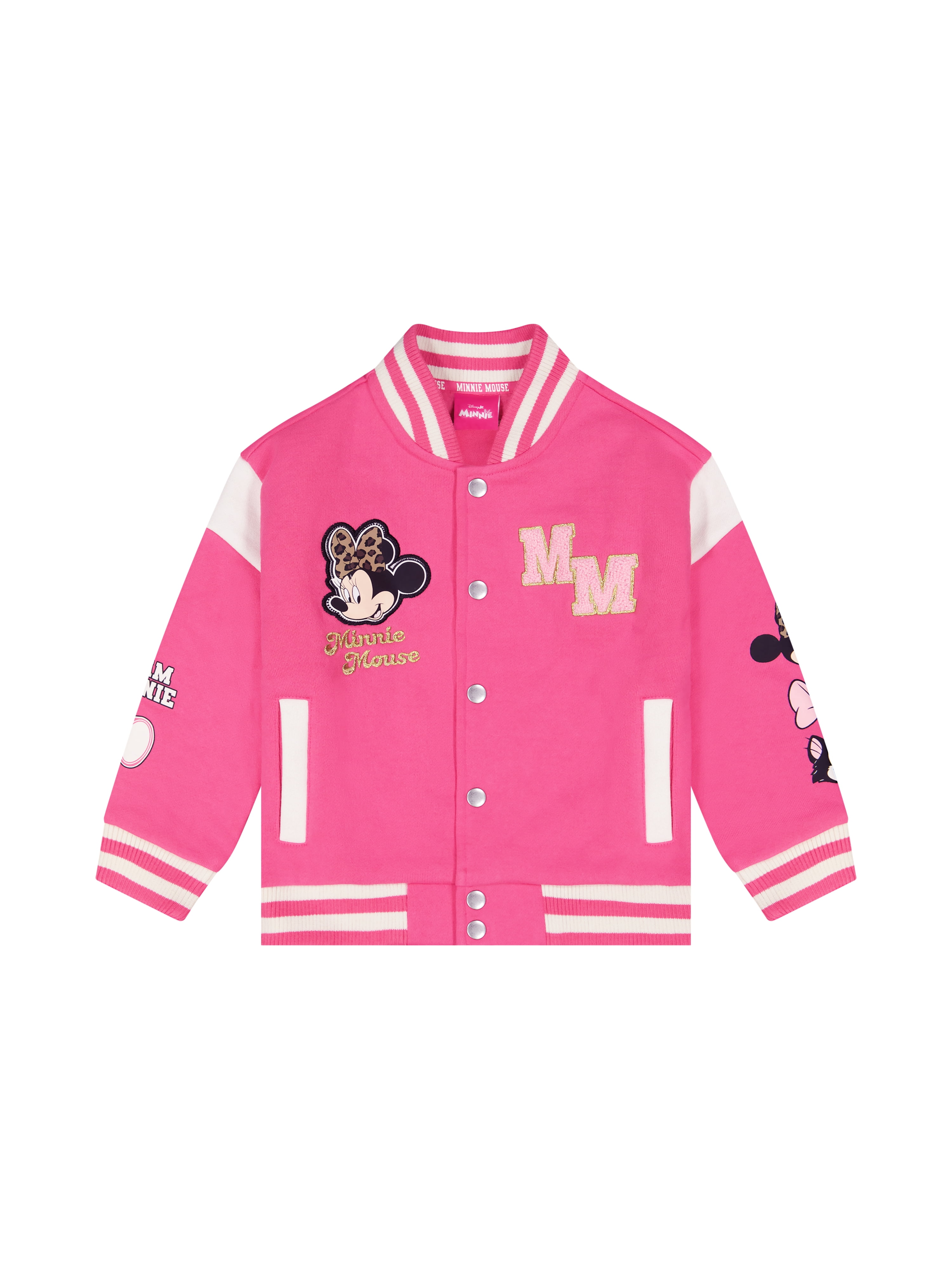 Minnie Mouse Toddler Girl Bomber Jacket, Sizes 12M-5T