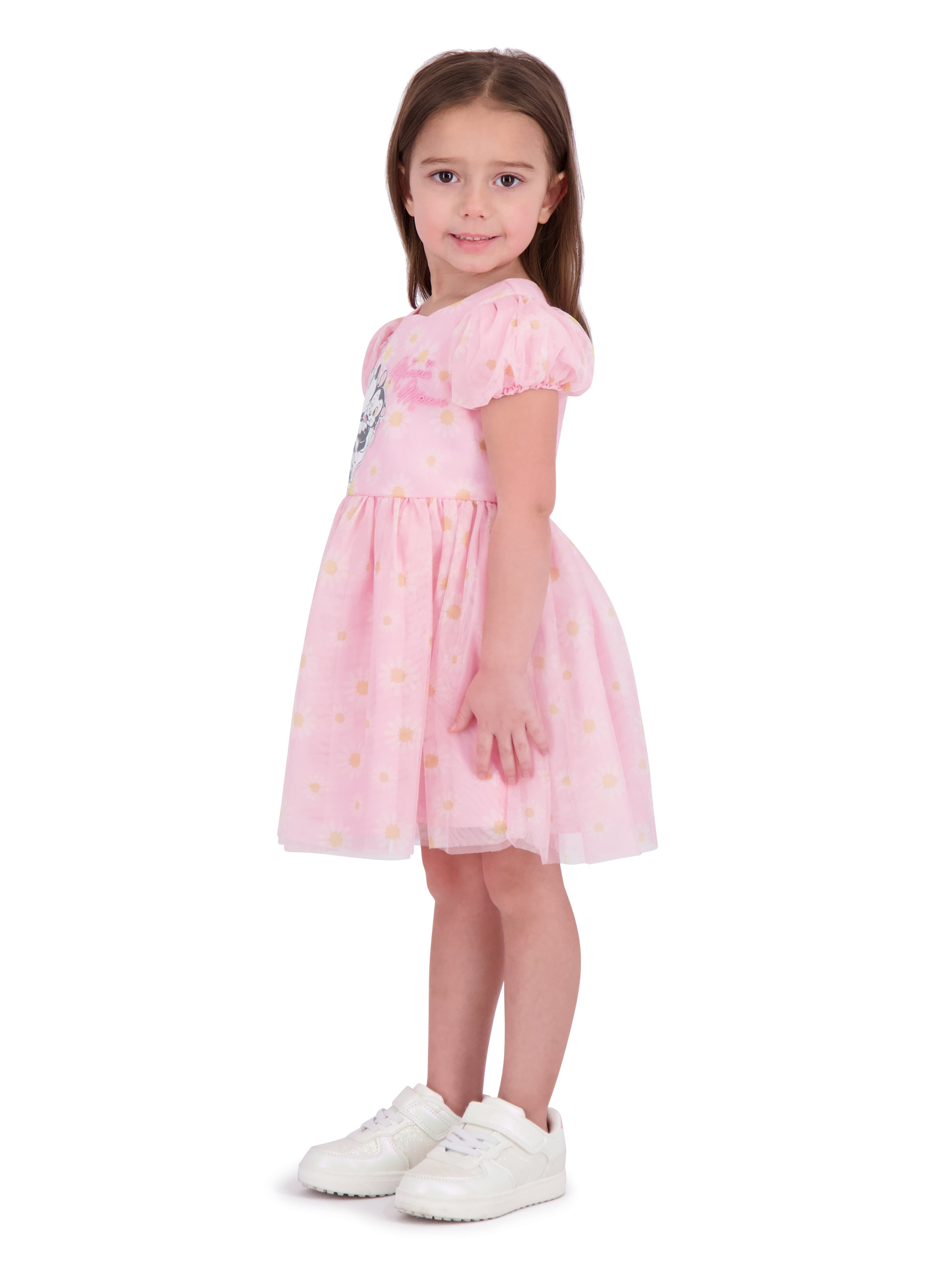 Minnie Mouse Toddler Girl Ballerina Dress, Sizes 12 Months-5T