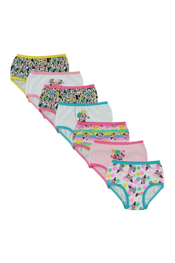 Toddler Girl Briefs, 7-Pack, Sizes 2T-4T