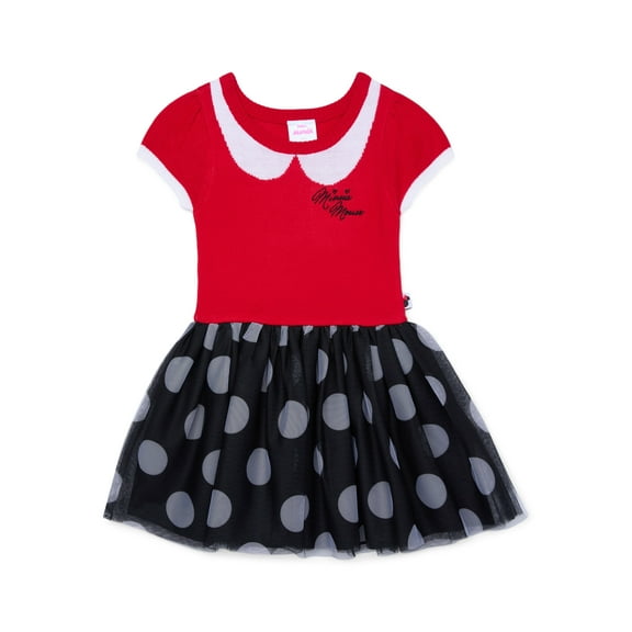 Minnie Mouse Toddler Girl Cosplay Dress, Sizes 12M-5T