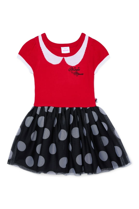 Minnie Mouse Toddler Girl Cosplay Dress, Sizes 12M-5T