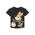 thumbnail image 1 of Minnie Mouse Toddler Girl Halloween Graphic Tee with Short Sleeves, Sizes 12M-5T, 1 of 4