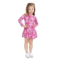 thumbnail image 1 of Minnie Mouse Toddler Girls Print Dress with Long Sleeves, Sizes 12M-5T, 1 of 6