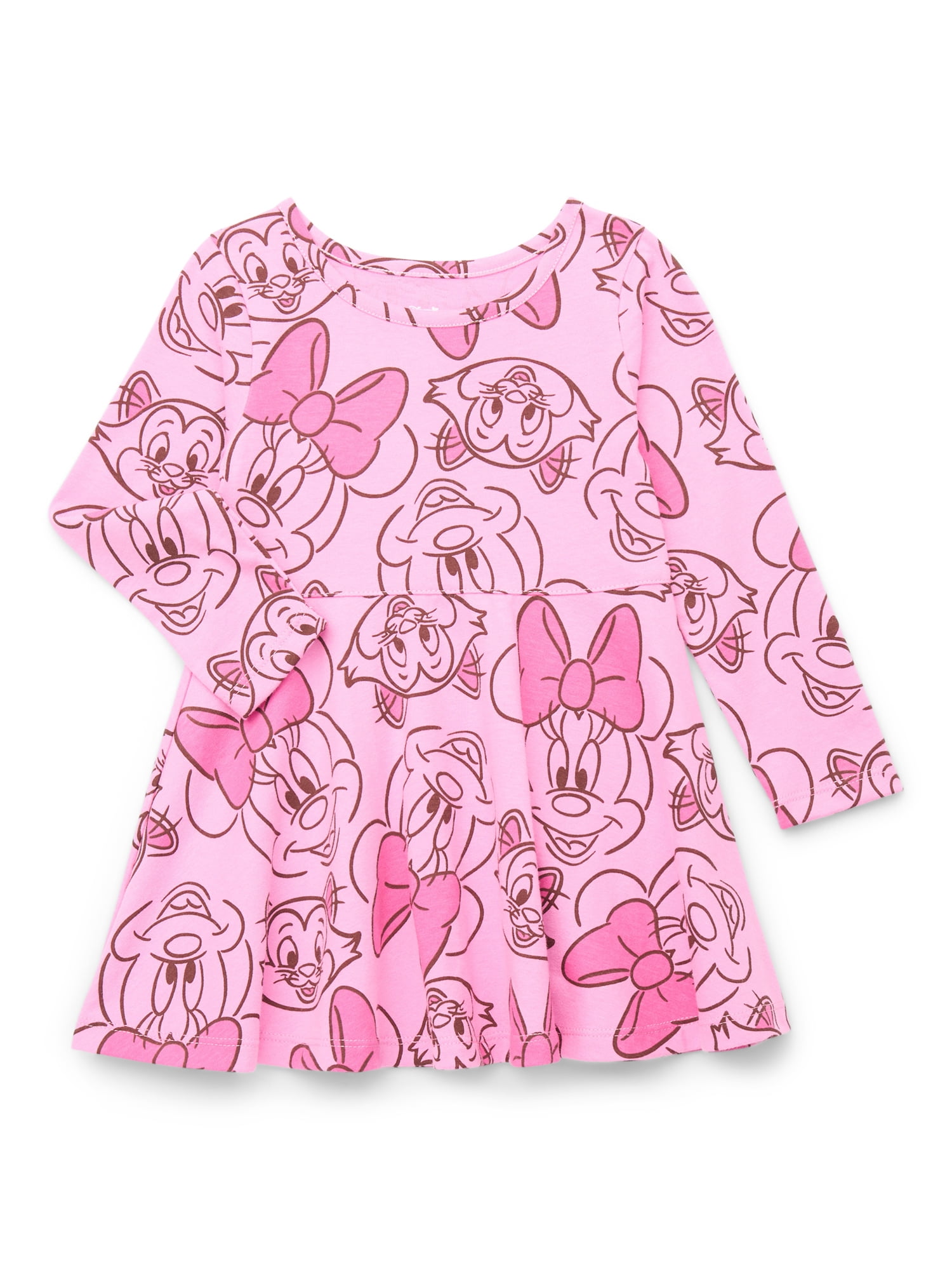 chinese dress ladies Disney Minnie Mouse Toddler Girls Granny Gown Nightgown 10, Purple, Toddler Girl's