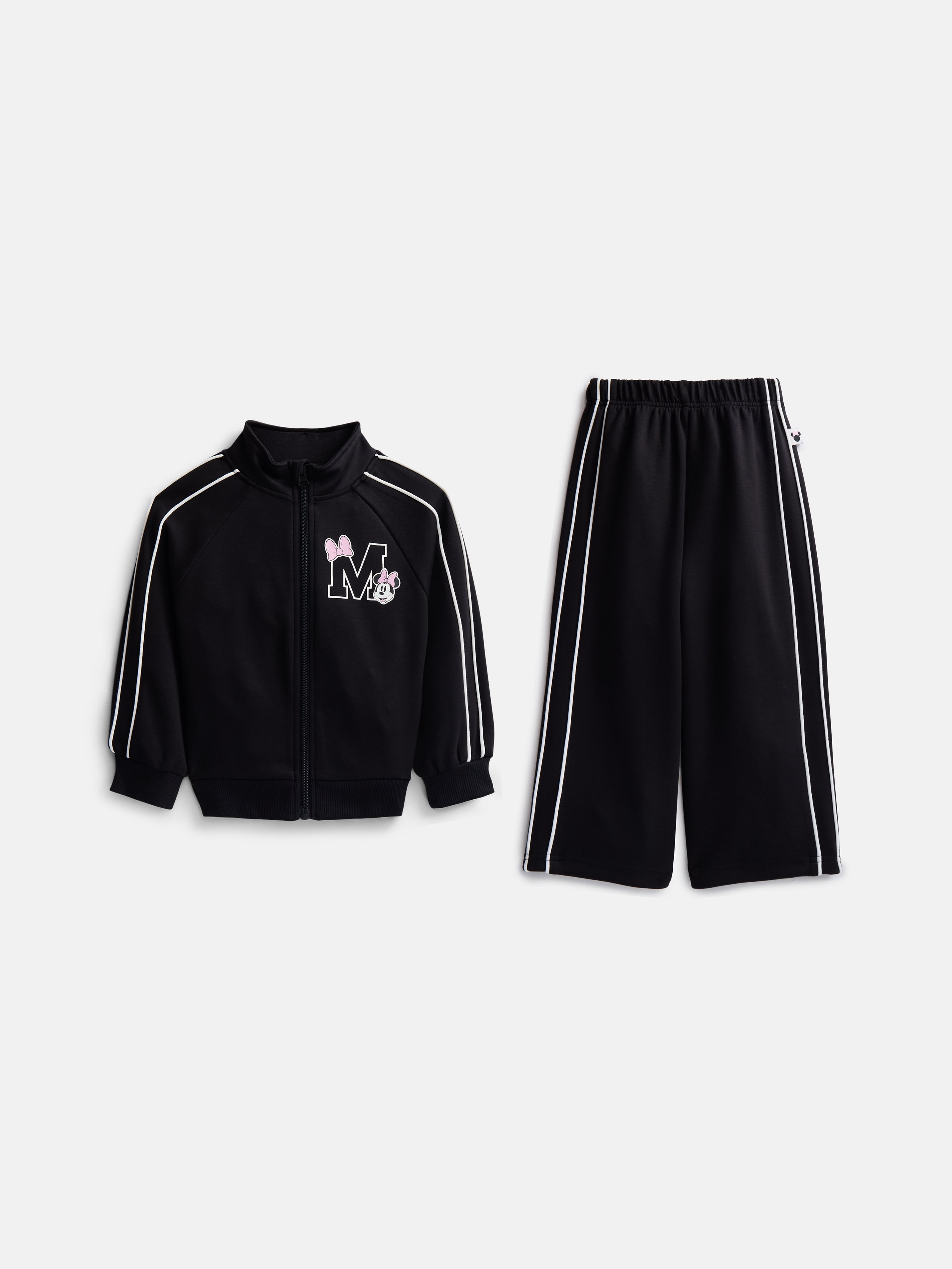 Minnie Mouse Toddler Girls Full Zip Tracksuit, Sizes 12M-5T