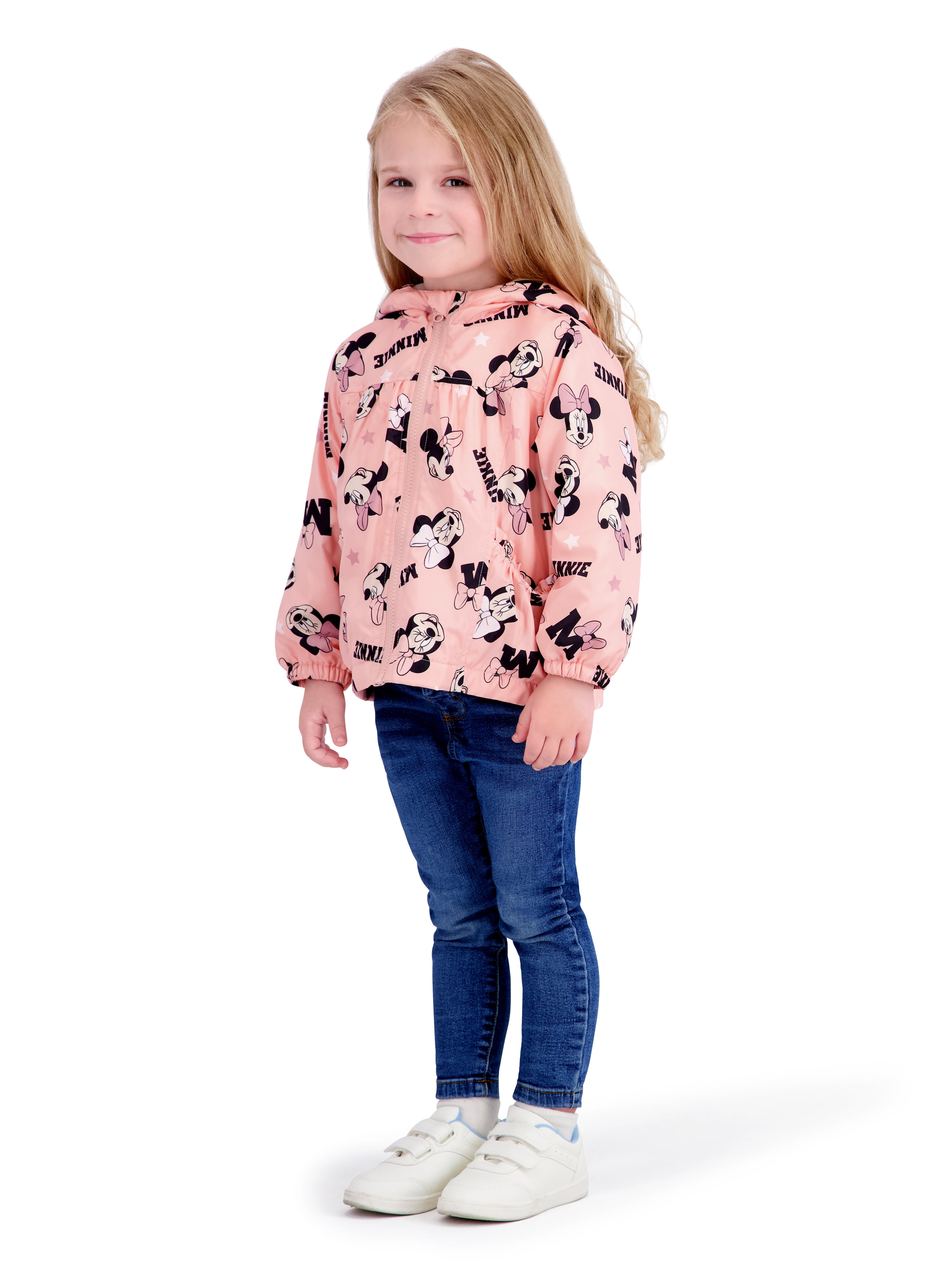 Character Toddler Girl Jacket with Hood and Ears, Sizes 12M-5T