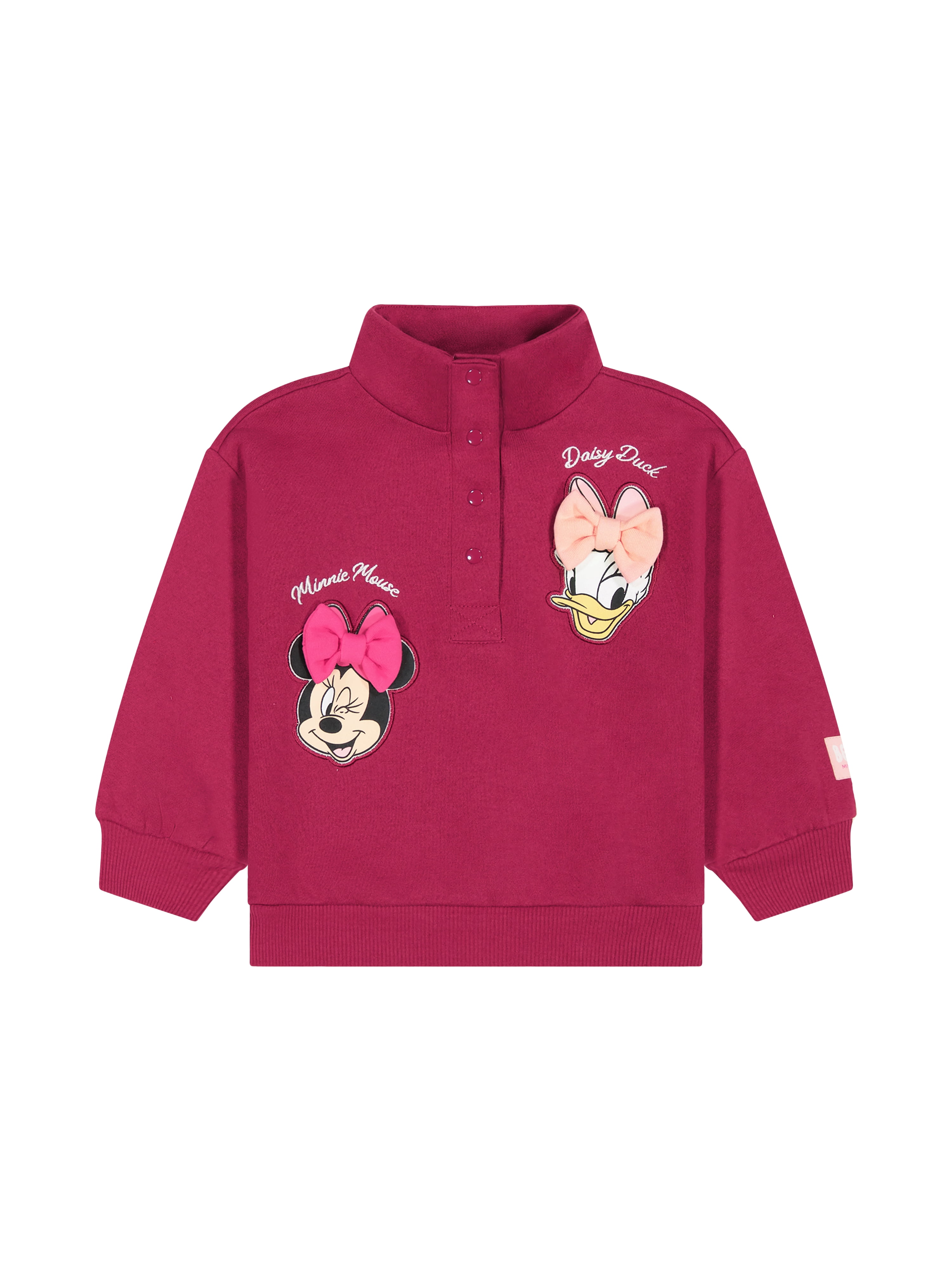 Minnie Mouse Toddler Girl Quarter Snap Pullover, Sizes 12 Months-5T
