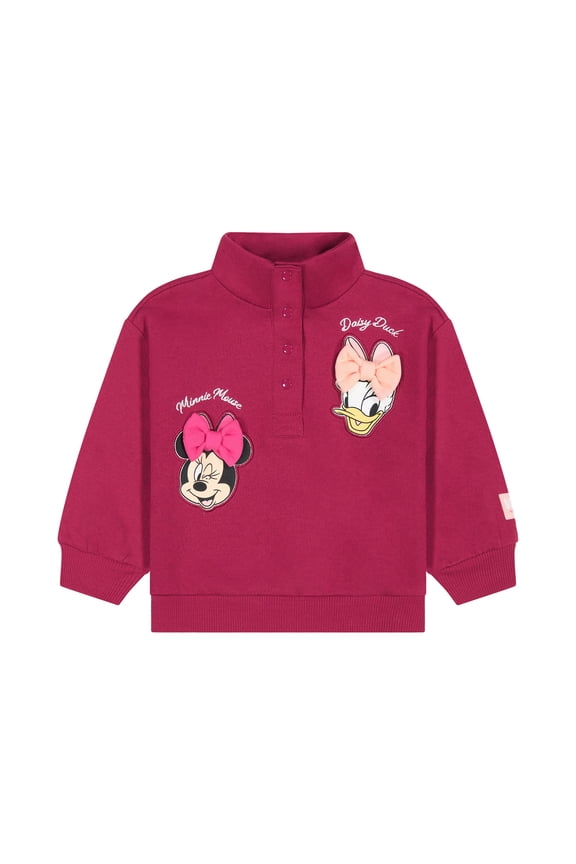 Toddler Girl Quarter Snap Pullover, Sizes 12 Months-5T