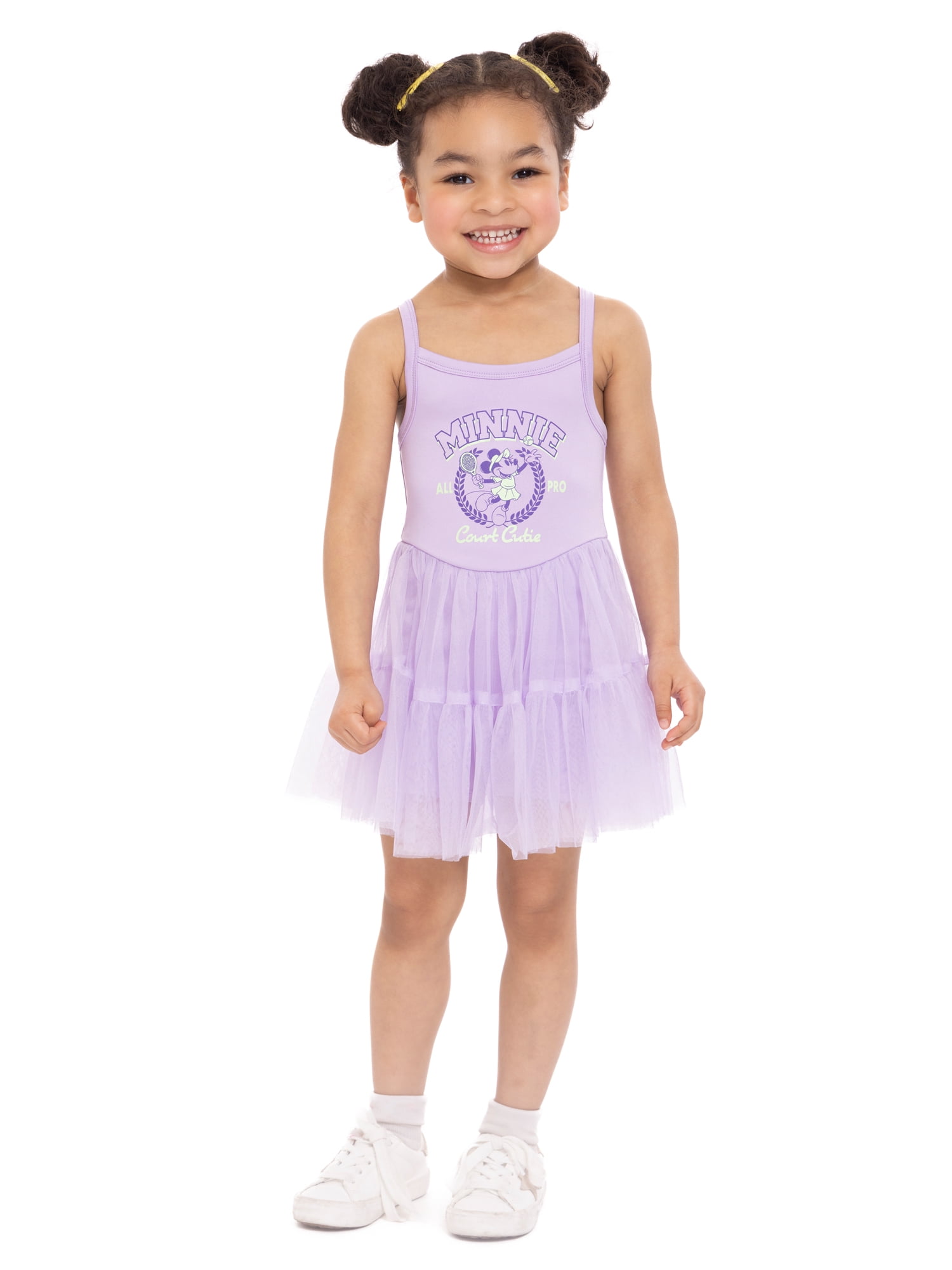 Minnie Mouse Girl s Sleeveless Graphic Romper Sizes 4 12