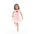 thumbnail image 1 of Minnie Mouse Toddler Girl Tiered Tutu Dress with Crochet Patch, Sizes 12M-5T, 1 of 9