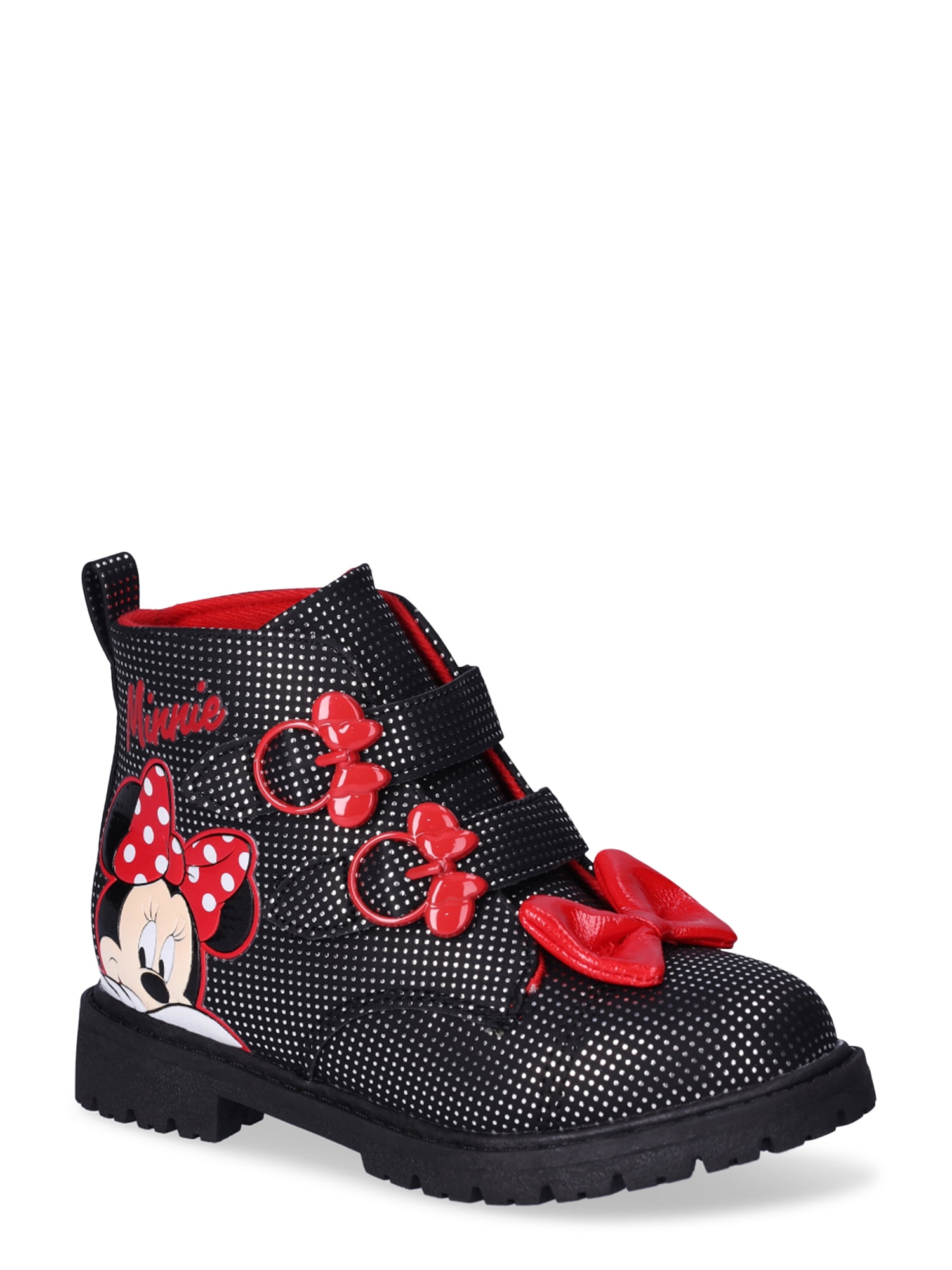 Girls minnie mouse boots top