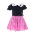 thumbnail image 1 of Minnie Mouse Toddler Girls Cosplay Tutu Dress with Puff Sleeves, Sizes 12M-5T, 1 of 8
