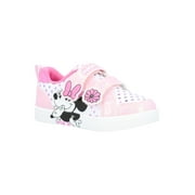 MINNIE MOUSE Toddler Girls’ Sparkle Court Sneakers