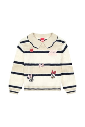 Toddler Girls Emb Patch Sweater, Sizes 12 Months - 5T