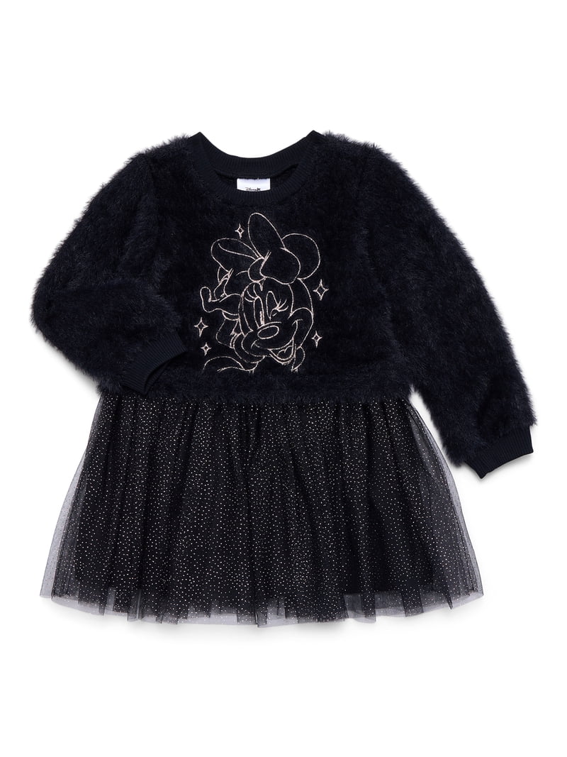 long sleeve minnie mouse tutu dress Disney Toddler & Little Girls Mickey and Minnie Mouse Long Sleeve Tutu Dress