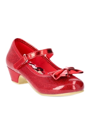 Toddler Girls Low Heel Dress Up Shoes