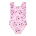 thumbnail image 1 of Character Toddler Girl One- Piece Swimsuit with Ruffles, Sizes 12M-5T, 1 of 6