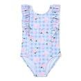 thumbnail image 1 of Character Toddler Girl One- Piece Swimsuit with Ruffles, Sizes 12M-5T, 1 of 6