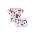 thumbnail image 1 of Minnie Mouse Toddler Girls Short Set, Sizes 12 Months-5T, 1 of 2