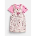 thumbnail image 1 of Minnie Mouse Toddler Girls Short Sleeve Tee and Cotton Skirtall Set, 2 Piece, Sizes 12M-5T, 1 of 8