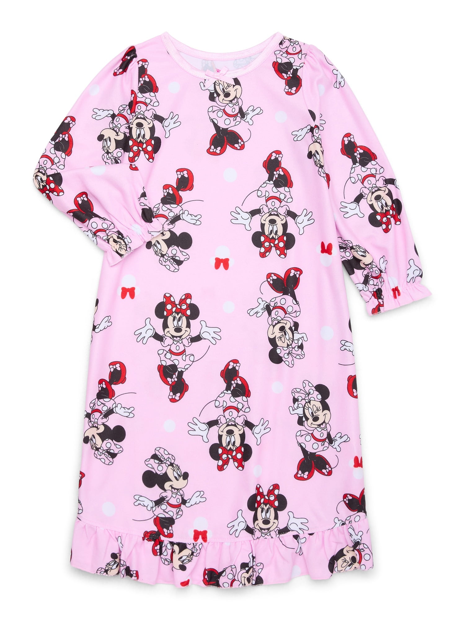 BlueY - Brandclub - Minnie Mouse Toddler Girls Sleep Dress, Sizes 2T-5T