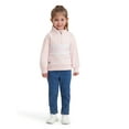 thumbnail image 1 of Minnie Mouse Toddler Girls Solid Quarter Zip Top, Sizes 12 Months - 5T, 1 of 5