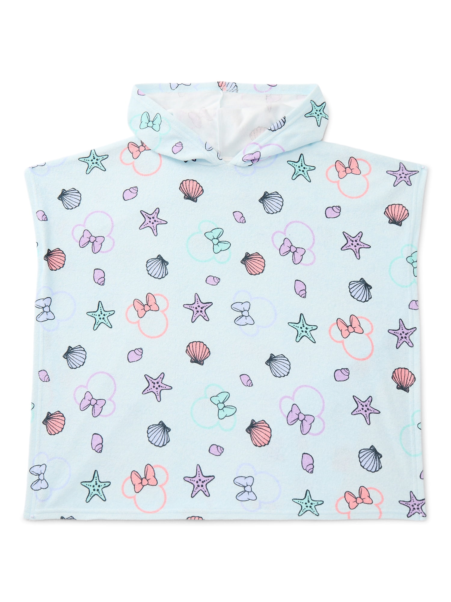 Character Toddler Girl Terry Cover Up Dress with Hood, Sizes 12M-5T