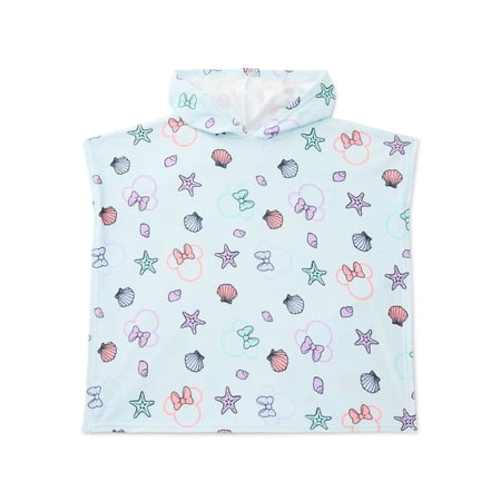 Disney Character Toddler Girl Terry Cover Up Dress with Hood, Sizes 12M-5T
