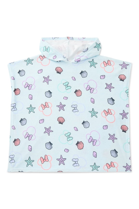 Character Toddler Girl Terry Cover Up Dress with Hood, Sizes 12M-5T