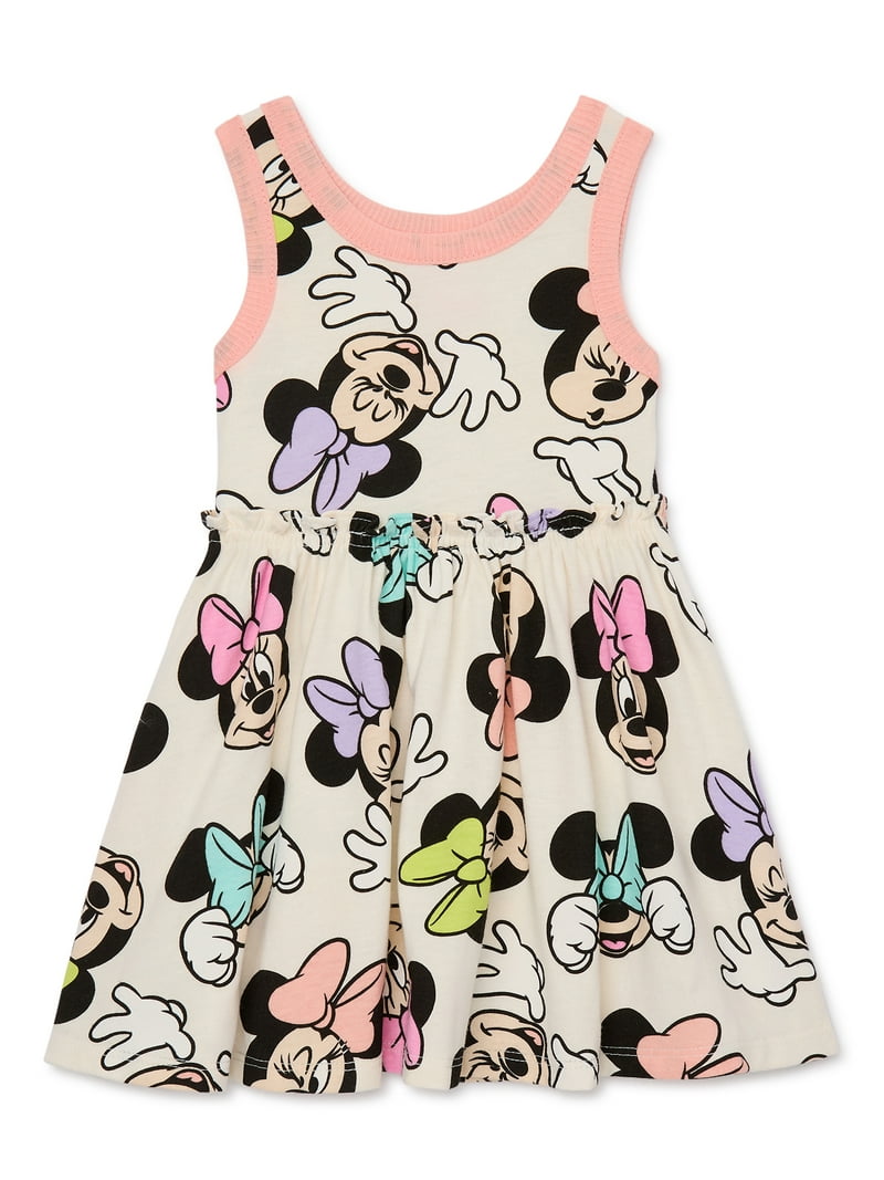 Disney Minnie Mouse Tank Dress Sleeveless Print