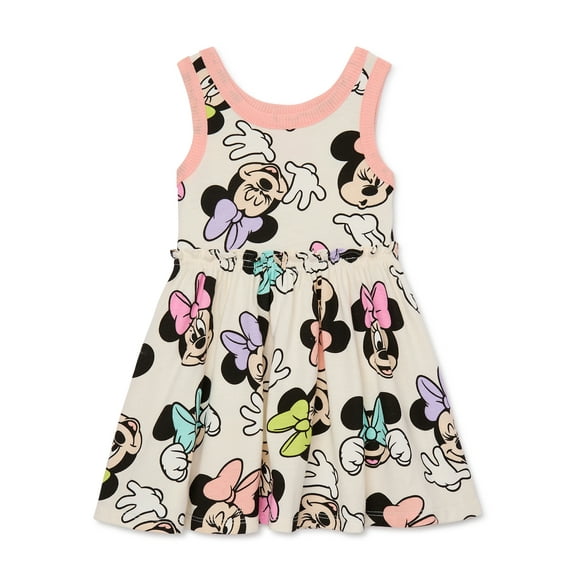 Minnie Mouse Toddler Girls Tank Dress, Sizes 12M-5T