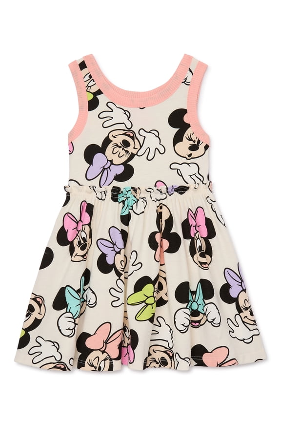 Minnie Mouse Toddler Girls Tank Dress, Sizes 12M-5T