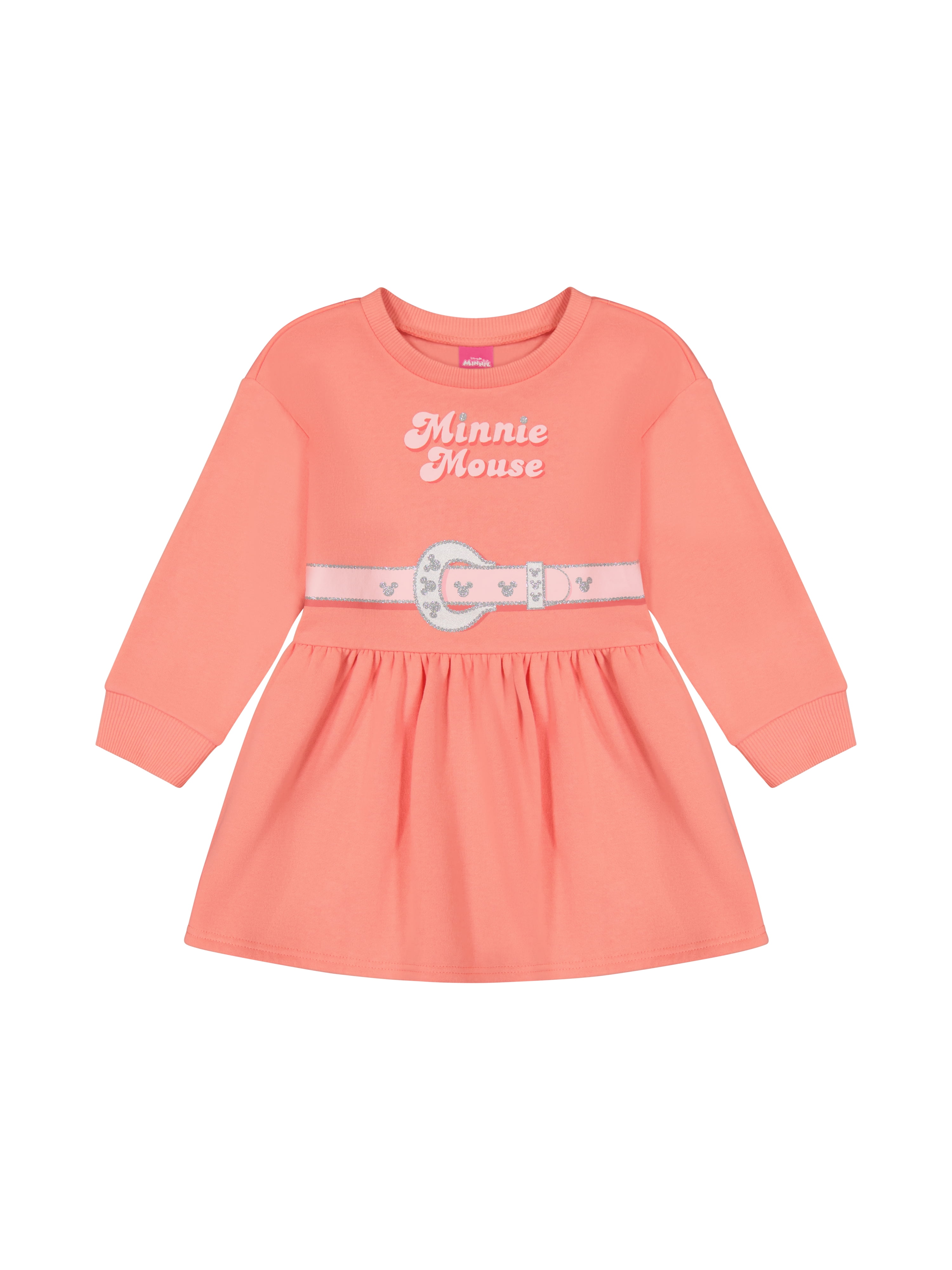 Minnie Mouse Western Fleece Toddler Dress – Soft, Cozy Style for Girls