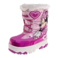 thumbnail image 1 of Minnie Mouse Toddler  Minnie Mouse Snowboots, Pinkfuchsia, 10, 1 of 9