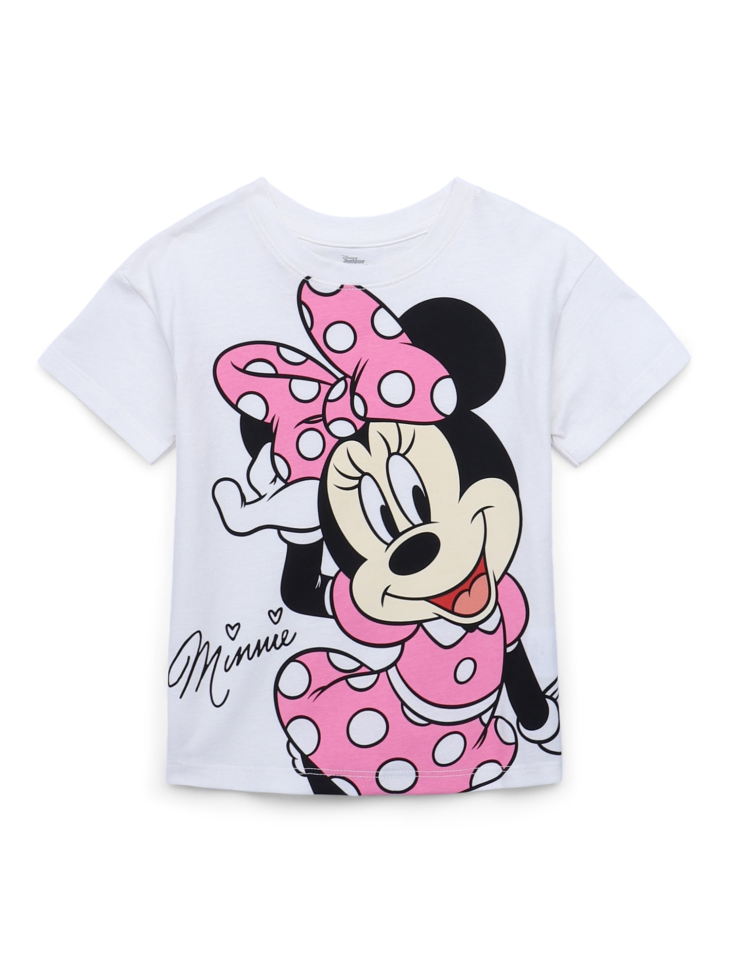Minnie Mouse Toddler Graphic Short Sleeve Crewneck Tee, Sizes 12M-5T