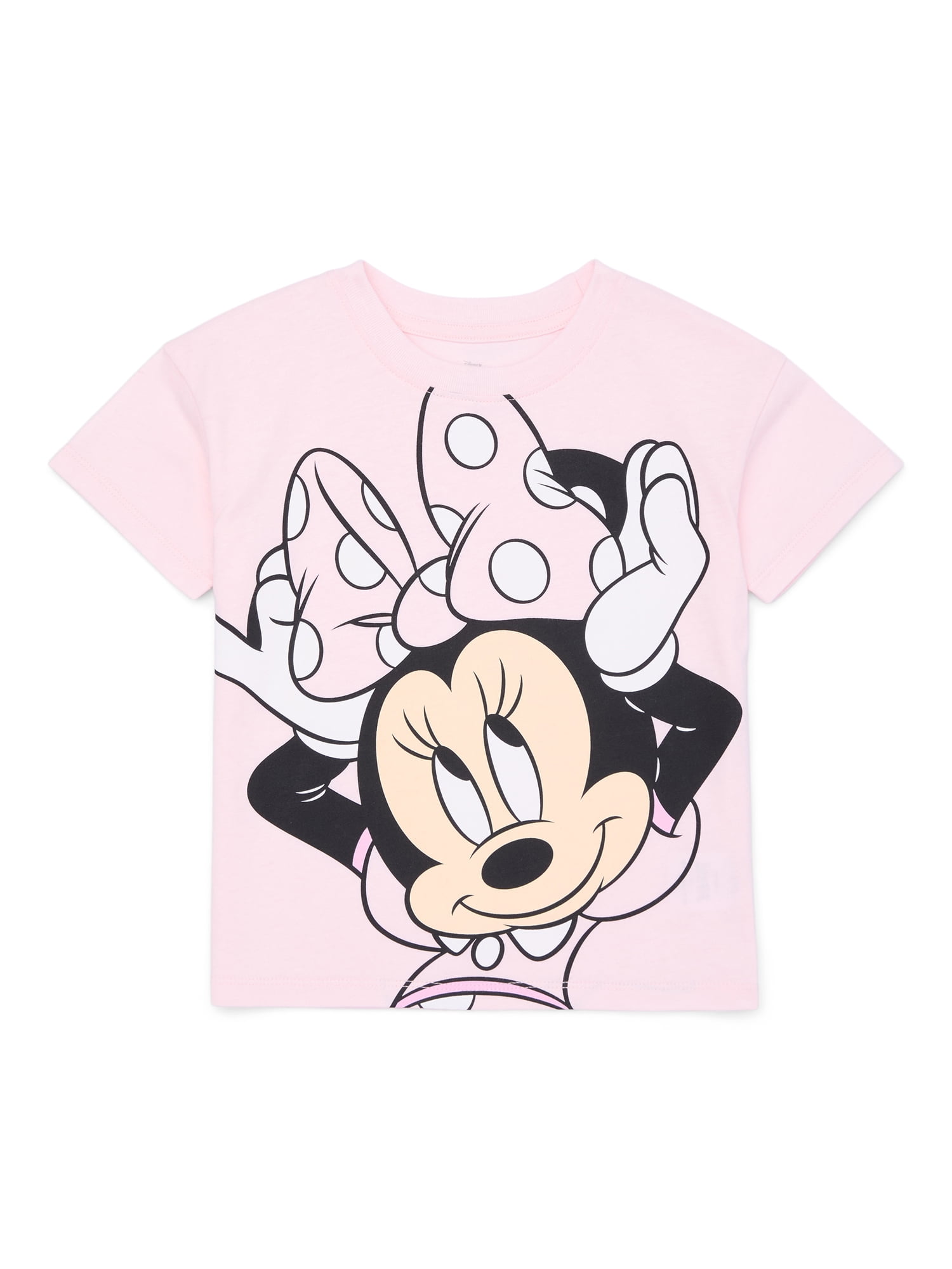 Minnie Mouse Toddler Tee, Sizes 12M-5T, Cute Comfy Playful Disney