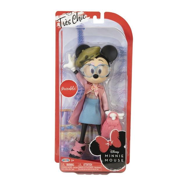 Minnie Mouse Très Chic Premium Fashion Doll, for Children Ages 3+