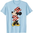 thumbnail image 1 of Minnie Mouse Traditional Portrait DTG Print Unisex T-Shirt,Light Blue Color,Size YXL, 1 of 5